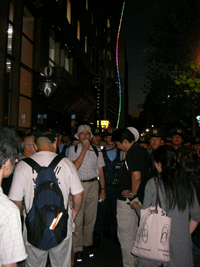 9月7日韓国大使館抗議行動・その1