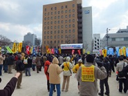 3・11反原発闘争・福岡（冷泉公園）