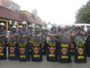 7月4日、フィリピン・バヤン　アメリカ大使館へ抗議行動・その3