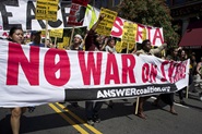 米国のシリア戦争反対！ 2013年9月7日、全米各地で抗議行動