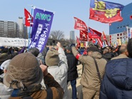 3/9の大阪での反原発集会および関西電力抗議行動・その2