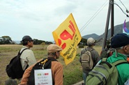 Xバンドレーダー基地建設反対！4・20京丹後現地集会デモ・その25