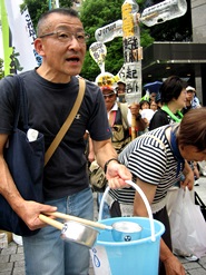 8．8「検察は起訴せよ！」東京地検要請＆東電前「汚染水」打ち水抗議行動・その18