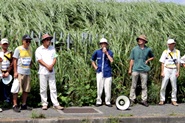 8月18日オスプレイ（空飛ぶ棺桶）反対！厚木基地への抗議行動・その9