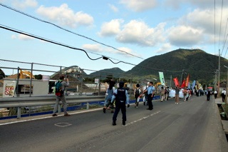 米軍基地はいらない！京丹後・米軍Xバンドレーダ搬入反対！9・28現地集会とデモ・その40