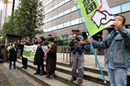 12・12東京地検包囲行動―院内集会、東電抗議の闘い・その6
