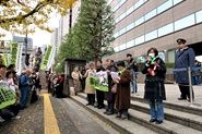 12・12東京地検包囲行動―院内集会、東電抗議の闘い・その11