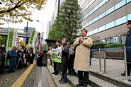 12・12東京地検包囲行動―院内集会、東電抗議の闘い・その12