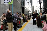 12・12東京地検包囲行動―院内集会、東電抗議の闘い・その14