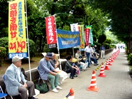 5／24辺野古新基地建設阻止・戦争法案反対国会包囲・その2