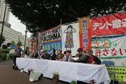 10・29経産省前テントひろばが不当判決への抗議