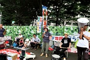 8/21経産省前反原発テント撤去への抗議・その2