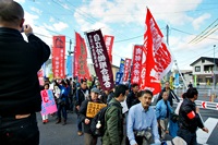 岩国基地にむけてデモ・その15