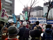 辺野古新基地建設阻止！1/29新宿デモ・その2