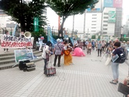 辺野古新基地阻止！7.21新宿行動・その2