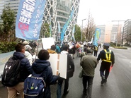 辺野古新基地建設阻止！新宿デモ